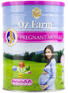 保税现货澳洲购回Oz Farm孕妇孕期哺乳期备孕产妇奶粉900g含叶酸