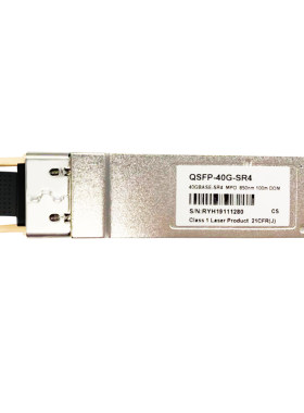 MPO光纤模块 多模万兆40G 100G 40G-QSFP+光模块MPO多模SR4光纤模块40KM 多模万兆模块