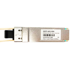MPO光纤模块 多模万兆40G 100G 40G-QSFP+光模块MPO多模SR4光纤模块40KM 多模万兆模块