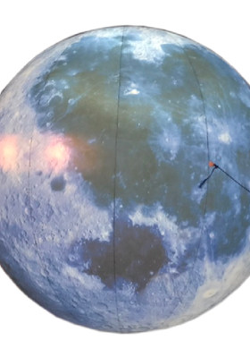 灯光仿真升空八大行星月球气模
