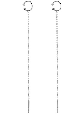 新款连体个性925纯银韩版耳骨夹