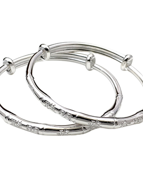 儿童福字竹节聪明伶俐满月礼物