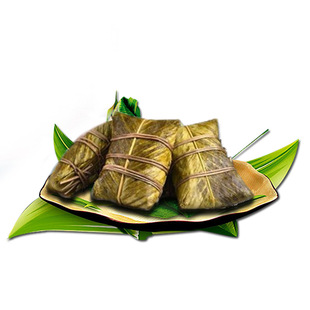 贵州特产黔西南兴义贞丰熊大妈粽子板栗鲜肉灰粽粑手工粽农家散装