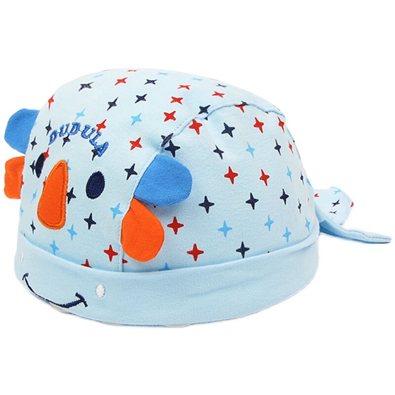 春季儿童卡通薄棉海盗小孩帽子