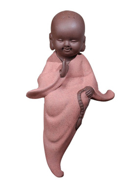 工艺紫砂植物根雕禅意风装饰摆件