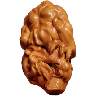 核雕王朝山鬼本工整身肌肉恶僧佛爷苏工纯手工橄榄核南工配饰吊坠