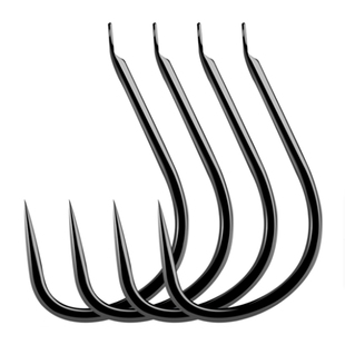 200枚新关东无倒刺鱼钩散装正品渔钩鲫黑坑鲤鱼钩子渔具用品包邮