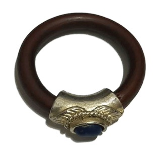 西藏鸡血藤戒指指环男女情侣款野生无节藤金刚藤风藤文玩通用饰品