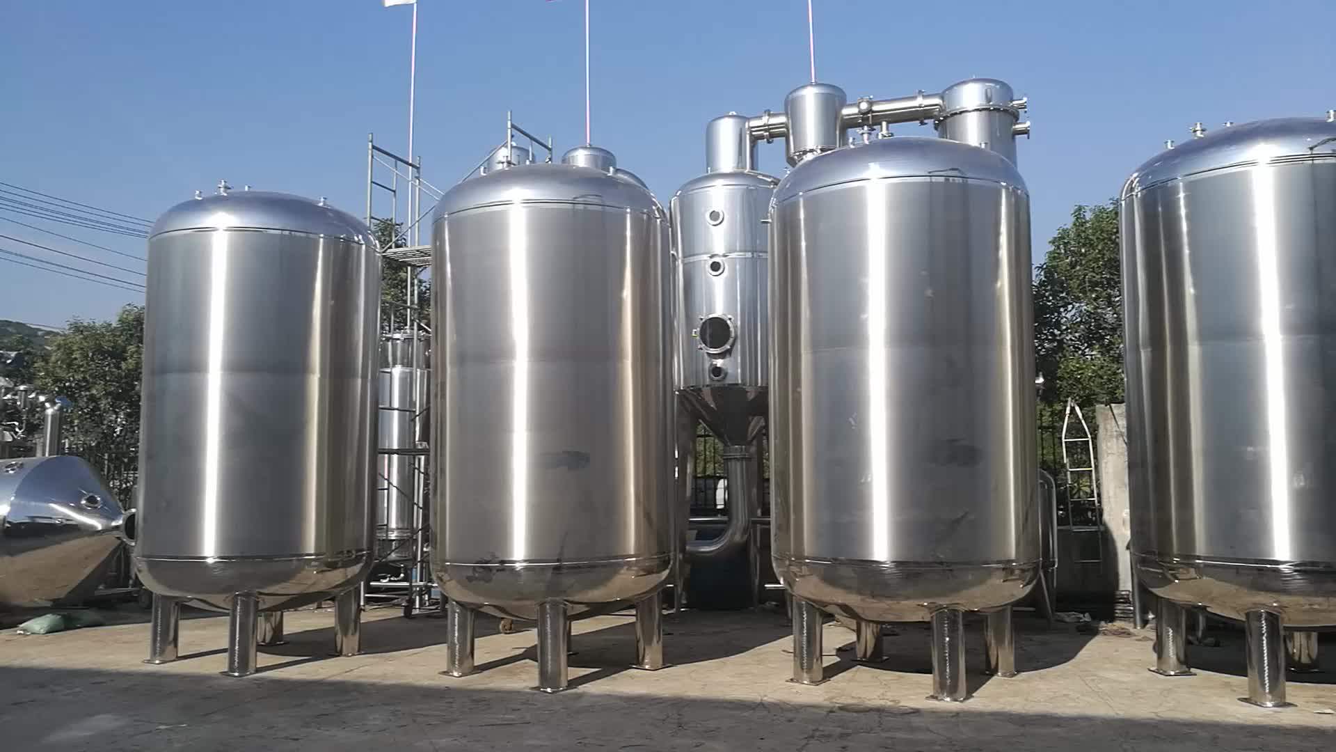 Large Capacity Stainless Steel Storage Tank For Food,Beverage,Liquid
