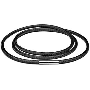 法诺图项链绳饰品吊坠挂绳玉佩绳男女款水晶挂件红黑编织蜡皮绳子