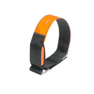 可充电跑步反光装备骑行腕带夜跑安全灯反光带发光手环装备臂灯