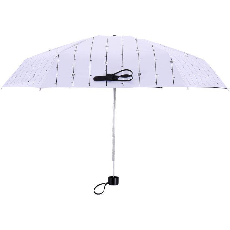 红叶五折口袋伞超轻迷你太阳伞防晒防紫外线遮阳伞小清新晴雨伞女