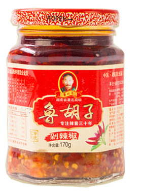 常德特产正宗鲁胡子七星剁辣椒酱