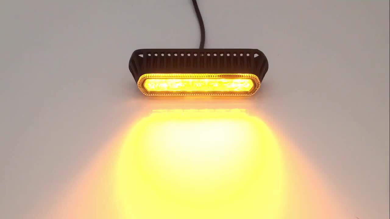 Car Truck Emergency Warning White Red Blue Amber Green 12v Led Strobe