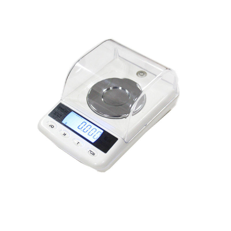 精准珠宝秤毫克电子药粉称50g 0.001g黄金称克拉称迷你电子钻石秤