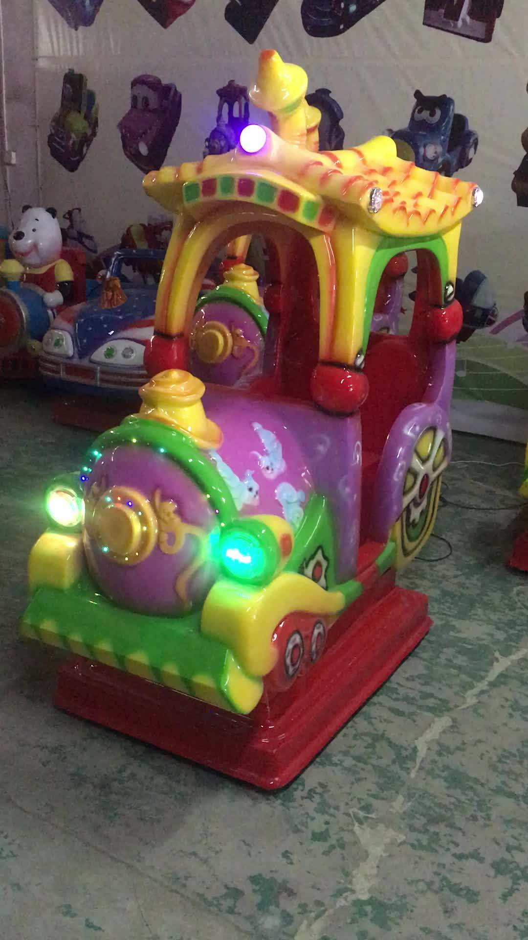 Double Player Indoor Kids Train Amusement Kiddie Rides For Sale Buy