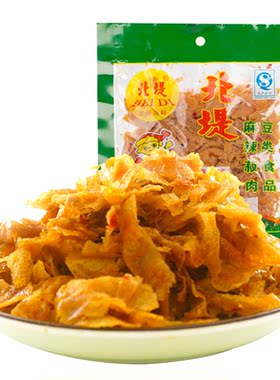 麻辣肉北堤豆腐皮湖南常德豆制品