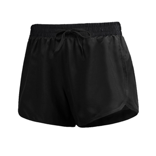 运动短裤女防走光晨跑步速干宽松大码裤瑜伽健身夏季外穿三分热裤