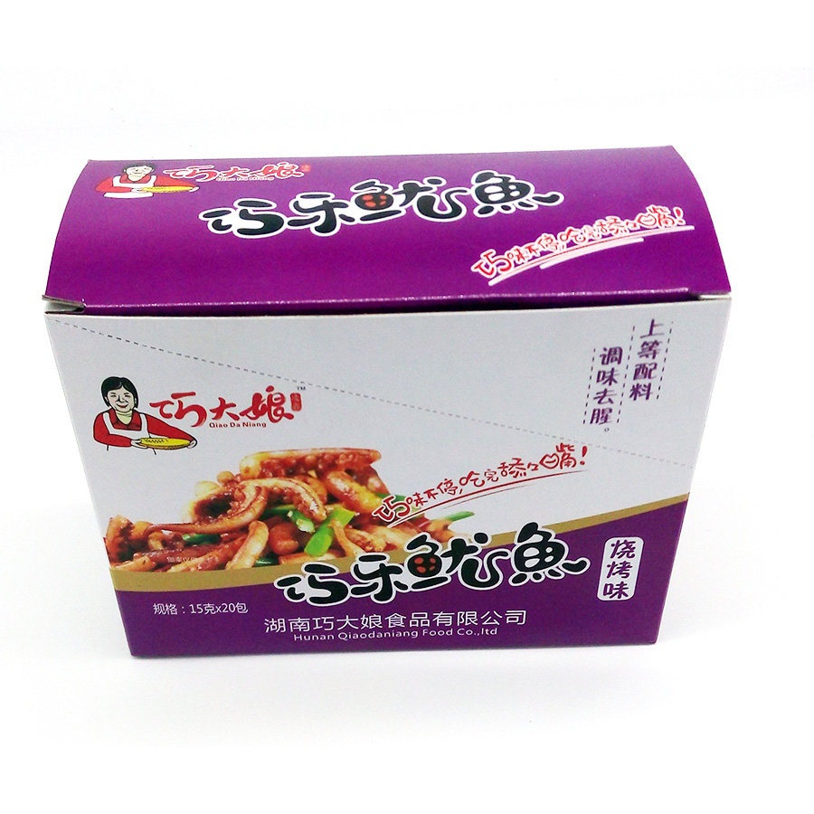 巧大娘湖南特产烧烤包邮鱿鱼片