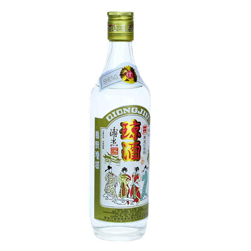 12瓶富裕老窖白酒琼酒40度4白酒/调香白酒