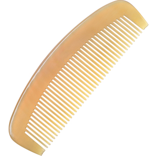 暇品处理不影响使用牛角梳木梳子雕花桃木梳羊角梳牦牛角梳