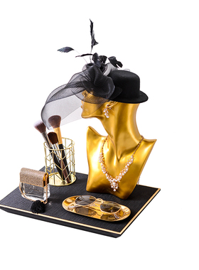 梳妆台包包套装样板房墨镜托盘