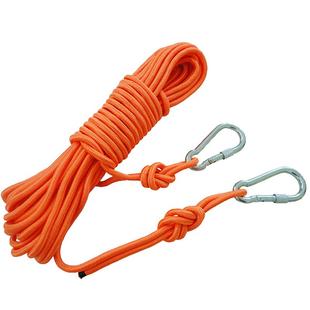 FISHFINE潜水浮潜游泳救生绳双绳扣漂浮安全带户外绳6mm户外晾衣