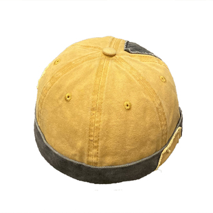 瓜痞地主帽子男街头嘻哈破洞补丁乞丐帽韩版个性水洗牛仔流氓帽女