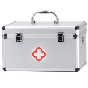 急救箱家庭企业医应急护药应急包含用品套装大小号出诊铝合金药箱
