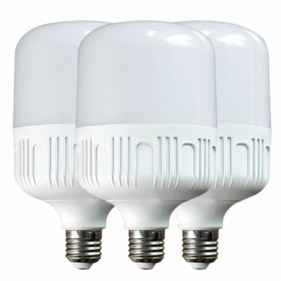 合启led灯泡超亮E27螺口柱形灯泡