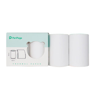PeriPage爱立熊官方记录纸打印纸标签贴纸57*30mm10年长效不干胶热敏三防标签打印纸分类标签空白花样打印纸