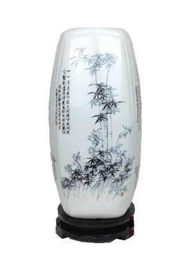 景德镇富贵竹水培白色客厅插花瓶