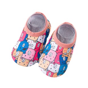 秋冬厚地板袜防滑软厚底儿童宝宝学步袜室内家居大人男女早教袜套