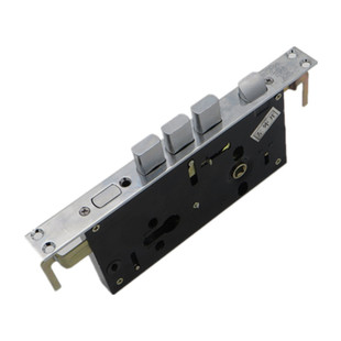 适配老式新多防盗大门锁体 安装拇指把手那种门的锁体斜舌在下面