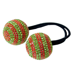 韩国发饰小清新大球球桃心小星星碎冰气泡发圈发绳头绳皮筋韩版