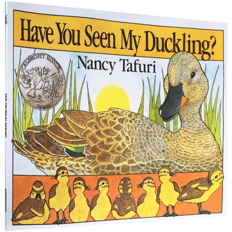 英文原版 HAVE YOU SEEN MY DUCKLING 大开平装 凯迪克银奖 找找看 视觉大发现 少儿童绘本 启蒙英语阅读 睡前故事图画书