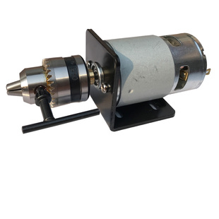 微型775小电钻台钻迷你直流手电钻打孔角磨切割机DIY模型电动马达