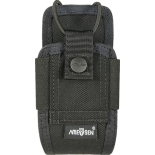 阿迈森战术对讲机套 手台包保护套手机腰包穿皮带竖款molle附件包