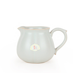 正品东道汝窑有容茶海分茶公道杯创意圆融喜乐茶海精品茶配件包邮