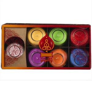 家用酥油灯 24小时7粒酥油蜡烛 天然植物酥油杯灯 家用长明灯灯盏