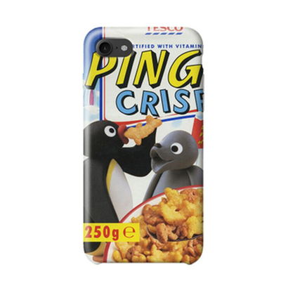 Cookies Shell企鹅爱零食 手机壳磨砂硬壳iPhoneX 678 plus半全包