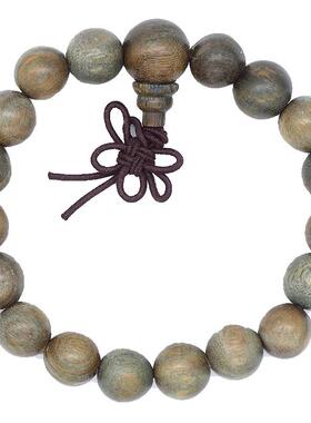 手珠南美洲绿檀木佛珠念珠文玩