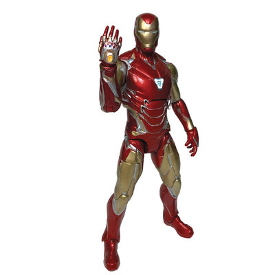 钢铁侠美队人偶摆件模型手办