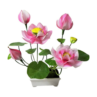 荷花材料包 送教程 青蛙 丝网花材料套餐丝袜花 大盆花促销手工花