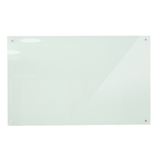 公司黑板钢化玻璃白板挂式宣传栏信息业绩板办公室公告栏黑板墙