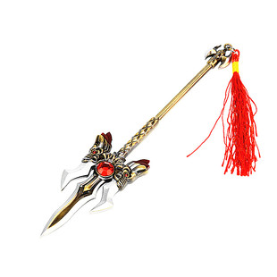 吕布无双之魔兵器模型 末日机甲 天魔缭乱刀武器合金枪扣