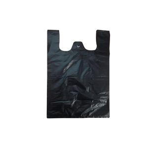 垃圾袋家用厨房一次性塑料袋大中小号手提背心式黑色一次性平口袋