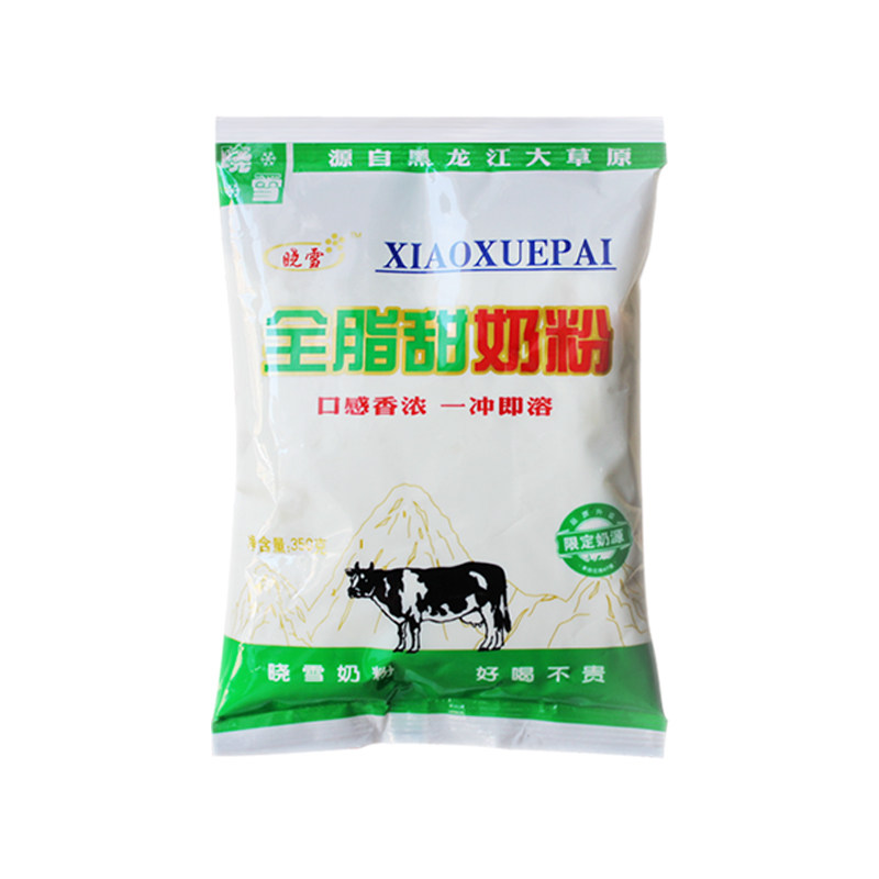 全脂甜奶粉300g独立装12小袋