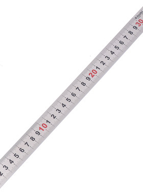 雅赛崎不锈钢直尺15mm测量工具600mm木工用制图500mm学生绘图工具
