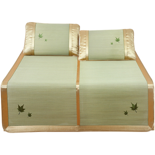 华升蔺草席凉席夏季芦苇席天然兰草席家用可折叠冬夏两用席子定制